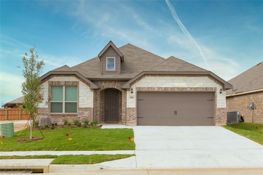 Beautiful home in a highly desirable neighborhood of Argyle. Built in 2021. One story house. 4 bedrooms, 2 baths, 2-car garage! Wood like floor. Kitchen with granite counter tops, patterned back slash, Upgraded master bathroom. Close to outlets, restaurants, and entertainment. Credit at least 680, monthly income at least 3 times the rent. No section 8. No eviction history. No criminal record. Pets require owner approval. Pet deposit is based on pet size & type. Owner pays HOA. 
Please see the Public Driving Directions. Or copy and paste this into your map, (33.0894663, -97.1935059)