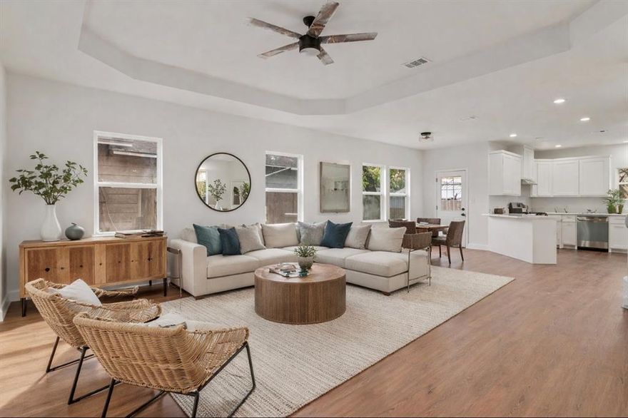 Beautiful New Construction with No HOA! This brand- new home offering quality construction and a functional layout perfect for comfortable living. Featuring 3 spacious bedrooms and 2 full bathrooms, this home provides an open and inviting floor plan filled with natural light. Located in the heart of Gainesville, you're just minutes from schools, parks, shopping, dining, and major highways making commuting and daily errands a breeze.