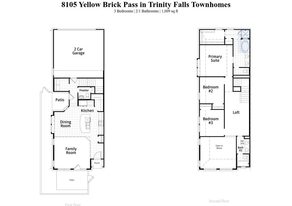 Trinity Falls: Townhomes - 22ft. lots - Residential