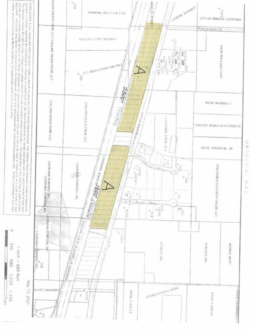 This is an amazing opportunity! More than 32 acres of prime I-20 frontage available! Fantastic location with high visibility from both I-20 and Industrial Drive. 4100' of road frontage! High traffic count! This listing contains a total of 41 lots, all with Interstate and Industrial Drive frontage. Lot numbers 1-23 contain approximately 18 acres and Lots 27-44 contain approximately 14.5 acres. Each lot is 100' wide and approximately 350' deep. Seller is willing to divide into smaller tracts. Land leases and owner financing possible as well, with conditions.