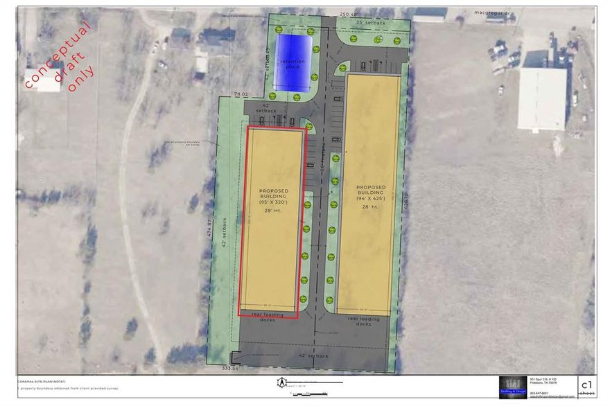 Unlock the opportunity to own a soon-to-be-built 30,400-square-foot warehouse in the heart of Denison, TX.
Two buildings. Two separate listings. One rare chance to shape your commercial future. Purchase individually or acquire both to create a commanding presence inside Denison’s fast-growing city limits.

Designed as build-to-suit spaces, each warehouse offers the freedom to tailor the interior to your exact operational needs. The other building will be 39,950 square feet and being sold at $125 per square foot. Whether you’re expanding, relocating, or investing, these properties provide unmatched adaptability for manufacturing, distribution, storage, or specialty commercial uses.

With excellent access to major thoroughfares, growing traffic counts, and a strong business community, this site positions your company at the crossroads of convenience and opportunity. Utilities are available, the area is development-friendly, and the location supports both large-scale logistics and local commerce.

Secure your footprint now and bring your vision to life as construction begins. Opportunities of this size, inside city limits, are rarely available and highly sought after.