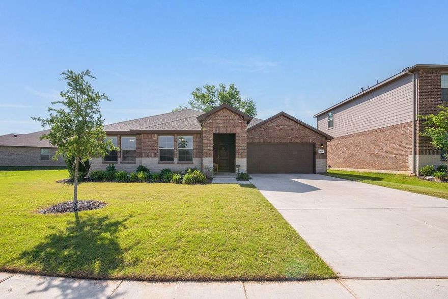 You'll appreciate the spaciousness provided in this lovely home built by D.R. Horton! Open living concept that boasts of beautiful quartz countertops, stainless steel appliances, electric range, pendant lights, under cabinet lighting, large island, & a walk-in pantry. The expansive lot gives you plenty of space to enjoy the front and back yard.  The shed in the backyard has electric and air conditioning, which also frees up valuable garage space.