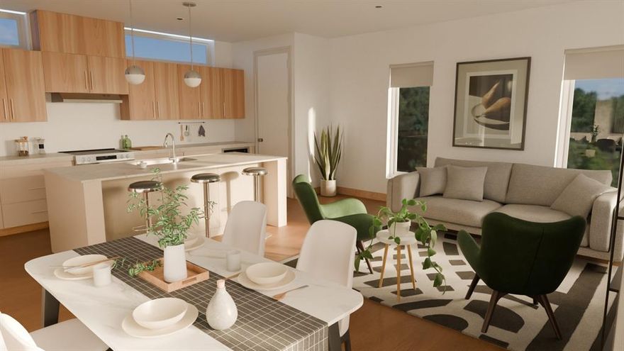 Greenville Terrace brings modern new-construction townhome living to the heart of Lower Greenville. This exclusive collection of four thoughtfully designed residences offers the rare combination of space, privacy, and walkable urban lifestyle in one of East Dallas’ most desirable neighborhoods.

Each three-story townhome features 3 bedrooms, 2.5 bathrooms, an attached 2-car garage, open-concept living and dining spaces, quartz countertops, stainless steel appliances, luxury vinyl plank flooring, hardwood stairs, and modern designer finishes throughout. Private rooftop access provides impressive Dallas skyline views, creating the perfect space for entertaining or relaxing above the city.

Located just steps from Greenville Avenue, residents enjoy easy access to some of Dallas’ best restaurants, bars, coffee shops, retail, and neighborhood destinations. Greenville Terrace delivers the energy of Lower Greenville with the comfort and functionality of a full-size home—ideal for buyers seeking modern city living without sacrificing space or convenience.

Rare 3-bedroom layouts, rooftop living, attached garages, and a premier East Dallas location make Greenville Terrace a standout opportunity in today’s market. 
INTERIOR UNIT
HOA is still under development. Estimated completion is anticipated for mid to late June.