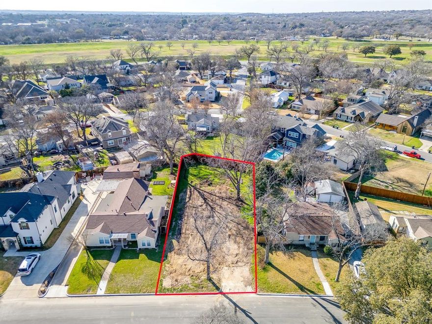 Set in one of Fort Worth’s most coveted neighborhoods, this expansive 10,097 sq ft lot stands out as the largest on the street. Its generous dimensions offer a wide range of possibilities for a thoughtfully designed custom build. With the Trinity Trails only two blocks away, enjoy daily access to miles of walking, biking, and riverside green space. A unique chance to secure a property that blends space, location, and lifestyle in one standout offering.