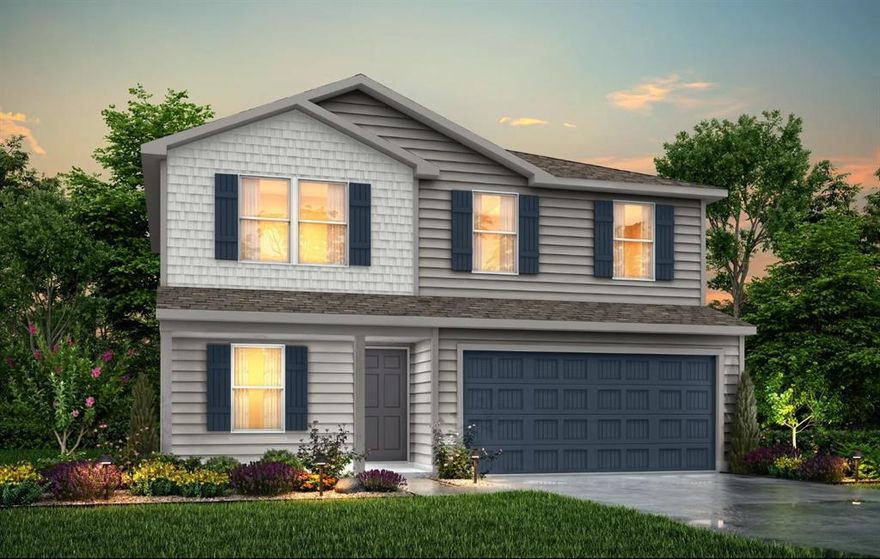 MLS# 21191253 - Built by NHC - Jun 2026 completion! ~ Model 1804-2 B1 - Madison The Madison Plan from our Liberty Series combines style and functionality in a layout that maximizes space for your family’s needs. This 2-story home features 5 bedrooms, 3 bathrooms, a 2-car garage, and 1,804 square feet of well-designed living space. As you step inside, you’ll find a main-level bedroom and a full bathroom, offering a convenient option for guests or a home office. Beyond that, the home opens to a bright and airy living area, where the family room, dining area, and open kitchen with a central island come together seamlessly to create a welcoming space for entertainment and everyday living. Stairs located in the family room lead to the upper level. Upstairs, the primary suite serves as a private retreat, complete with an ensuite bathroom. The upper level also includes three additional bedrooms, another full bathroom, and a conveniently located laundry room to simplify daily tasks.