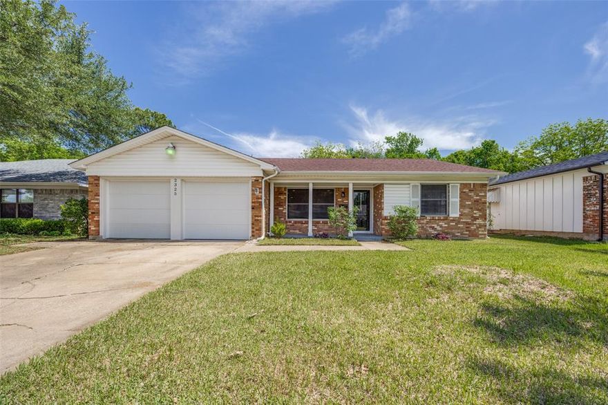 Well-maintained, beautifully updated and MOVE-IN ready 3-bedroom, 2-bath home ready for its new owner. This home offers a functional layout with a spacious living area, updated flooring throughout, and neutral finishes that create a clean, modern feel.

The kitchen features ample counter space, and a practical layout that opens to the dining and living areas—ideal for both daily living and entertaining. The bedrooms have good closet space and natural light throughout.

Both bathrooms have been updated with contemporary touches, including a refreshed primary bath with a walk-in shower. Additional interior features include updated lighting, ceiling fans, and a comfortable, easy-flow floor plan.

Step outside to a large backyard with mature trees providing shade and privacy. The covered patio creates a great space for outdoor dining, relaxing, or entertaining guests.
This property offers a great combination of comfort, updates, and location! Could be a fabulous starter home.
Conveniently located near shopping, dining, and major roadways, this home offers comfort, style, and accessibility all in one. Ideally situated near New Fairview School, this property also offers easy access to Fairview Park—great for enjoying outdoor activities and weekend outings. The upcoming Early Childhood Center, projected to open Fall 2027, further enhances the neighborhood’s appeal.