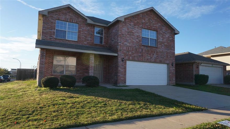 Nice 4 bedroom and three full bath home in North Fort Worth.  Living area with a fireplace and dining downstairs and large game room upstairs.  Great for entertaining.  Very spacious with walk in closets, sitting area in main bedroom retreat, separate garden tub.  Beautiful luxury vinyl flooring downstairs and throughout common areas upstairs.  Granite countertops in the kitchen.  Fenced backyard.  Must see!