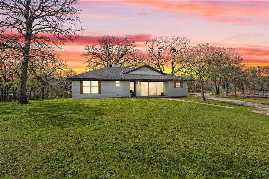 Welcome to a very rare and unique opportunity to invest, live and build  on 4 lots that are 2+ acres each out of a 9.94 acre tract in prestigious and highly sought after, Copper Canyon, TX. There are to homes in the property now and ready to occupied. 

This is a one of a kind luxurious property that has rolling hills, mature oak trees, lots of privacy, woods, a creek, and no HOA. The sky is the limit to what you can build on this rare jewel! All of the paperwork is done with engineer and we are at the final meetings with the city. We are looking to sell the project and someone can make a lot of money on it! We are pricing it to sell and are motivated to move it quickly. All offers will be considered