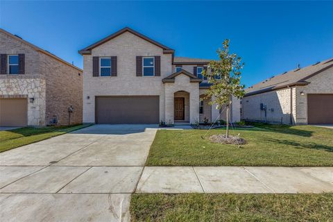 A home in Aubrey