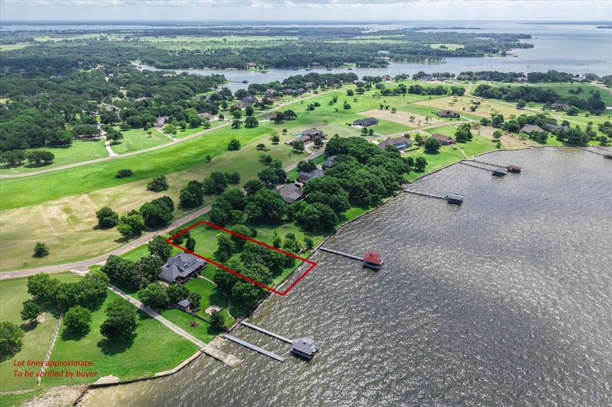 Looking to build your DREAM HOME on a lake lot with WIDE OPEN LAKE VIEWS!!  THIS IS THE LOT FOR YOU!!  Lot 60 offers an exceptional opportunity to build your dream home on a spacious 0.87-acre property with mature trees and a gentle slope leading to the water’s edge. Enjoy unobstructed main lake views and direct access to boating, fishing, and water sports—boat docks are permitted. The lot features approximately 125 feet of lake frontage with a steel seawall and aluminum steps for easy water entry.  Located in the exclusive Arrowhead community, this restricted neighborhood requires site-built homes with a minimum of 2,000 sq ft and no time limit to build. Residents benefit from a private boat ramp and a well-maintained environment within the desirable Mildred ISD.  Vacant lots with such beautiful open water views like Lot 60 do not come available very often.