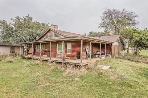 A home in Cleburne