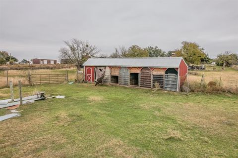 A home in Cleburne