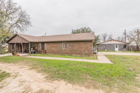 A home in Cleburne