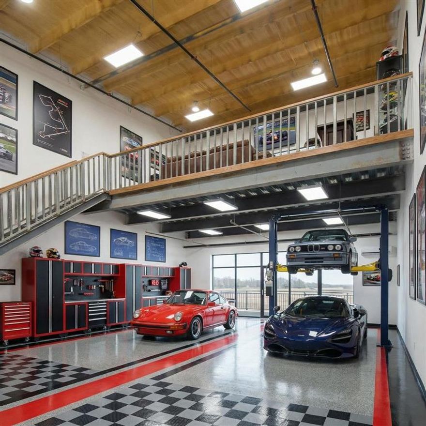 Brand-new trackside luxury garage condos at G2 Motorsports Park—unlike anything else in the Dallas Metroplex. Three two-level floorplans (1,260 SF, 1,880 SF, or 2,220 SF) featuring 20+ ft ceilings, mezzanines, balconies overlooking the track, and an electric 10' x 10' garage door. Condos come ready to finish, including sewer, HVAC, and electrical already in place. Units can be customized to the buyer’s personal style and needs. Includes VIP Membership with purchase. This private, secure motorsports community offers a 25,000 SF clubhouse and expanding resort-style amenities. Not storage—true luxury garage condos for supercar enthusiasts just north of McKinney.