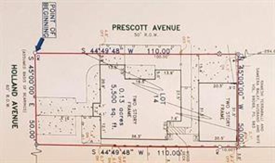 INVESTMENT DREAM!  Super rare lot available on Holland and Prescott, walking distance to Highland Park Village, perfect lot on the corner, comps support $480 per sqft on new build product.  Wont last long!