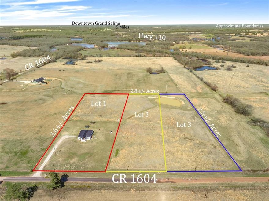 Rare small acreage in Van Zandt County that has Electric and Water available. Beautiful views, wide open countryside, lightly restricted and ready for you to build your home! Pond Access for both lots. Lot 1 and 2 can be purchased together as well.