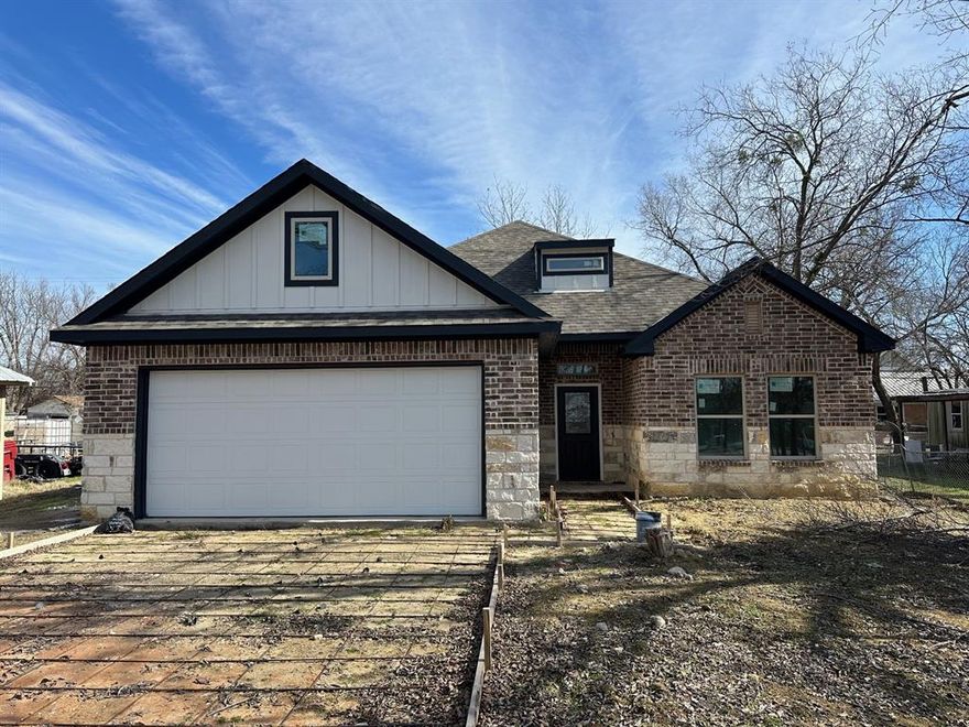 Welcome to your brand-new dream home in the heart of a quaint small town! This charming 3-bedroom, 2-bathroom residence boasts modern construction and stylish design. Step inside to discover an inviting open floor plan, perfect for both entertaining and everyday living. The spacious kitchen features sleek countertops, stainless steel appliances, and ample storage space. Retreat to the private master suite, complete with a luxurious ensuite bathroom and a walk-in closet. Outside, enjoy the convenience of a 2-car garage and the privacy of a fenced backyard, ideal for relaxing or hosting outdoor gatherings. Don't miss this opportunity to own your slice of small-town paradise!