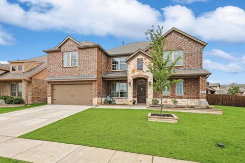 A home in Aubrey