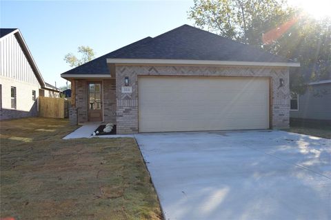 A home in Cleburne