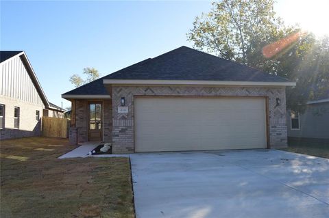 A home in Cleburne