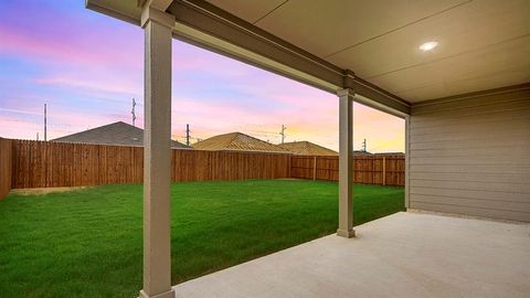 A home in Cleburne