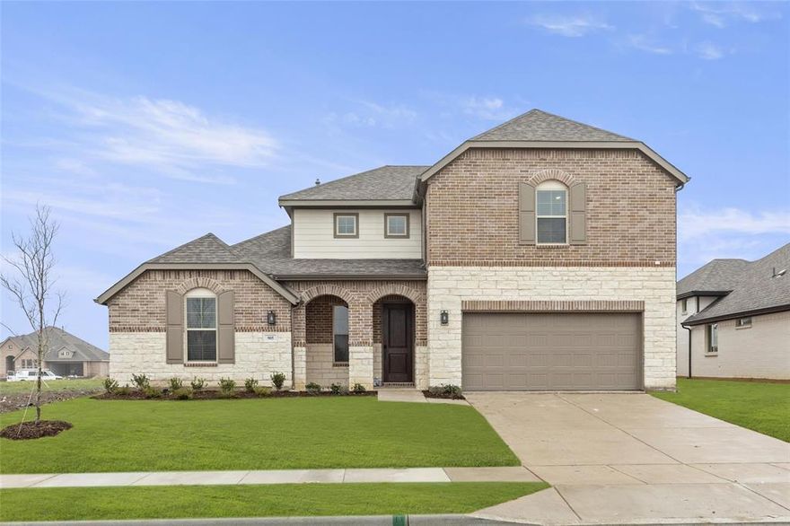 MLS# 20320040 - Built by William Ryan Homes - Ready Now! ~ ZERO Energy Ready Home! Opportunity to PERSONALIZE Interior Design selections. Cul-de-sac 3 CAR Garage with stone elevation! The Fredericksburg is a two-story, spacious floor plan featuring 4 bedrooms, 3.5 baths, an owner’s suite with a separate free-standing tub and spa shower, fireplace, gourmet kitchen, study, great room, loft, and built-in mud bench, encompassing up to 3309 square feet. Beautifully accommodating and with options throughout, this home can be personalized for your lifestyle. Our new homes are built with exceptional, energy-saving building systems. that include 2x6 exterior walls and spray foam insulation in the attic. Smart home technology can be found throughout our homes, with WiFi features giving you the connection and efficiency you need to live comfortably. Low HERS scores offer an energy-efficient home and a lower monthly energy bill. Ask about our incredible incentives!