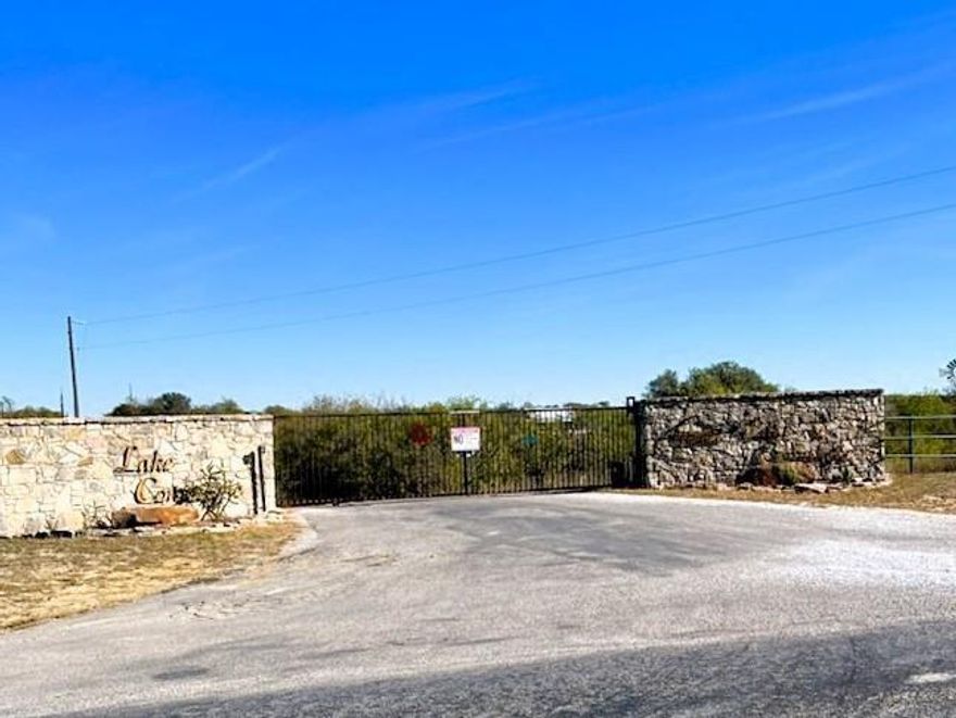 Gated community on private Lake Comanche. There are great water views of Lake Comanche. Beautiful oak trees and there in a tank which holds water but needs to be reworked. Elevation changes, a corner lot with a well that has been tapped but no pump, electricity or well house. When the lake is full their are community docks. Lake Comanche was featured on ESPN for fishing. Seller would consider Owner Financing. Great views and tons of wildlife!
Build your Dream Home!