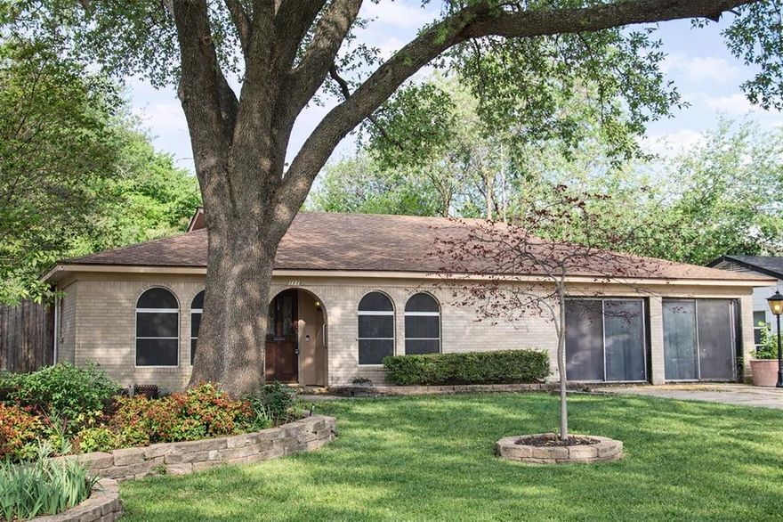 Opportunity knocks in the heart of Benbrook! This spacious 3-bedroom home offers incredible potential for buyers looking to customize and create their dream space. With great bones and located in a well-established neighborhood, this property is the perfect canvas for your vision. Inside, you’ll find an extended living area that provides flexible space for gathering and entertaining. The converted garage expands the primary suite, offering a larger bathroom, walk-in closet, and an additional bonus room—ideal for a 4th bedroom, home gym, office, or craft space. Step outside and you’ll see where this property truly shines—a private backyard featuring an in-ground pool with a water feature, plus a large pool house complete with a functional kitchen and bathroom. With some TLC, this outdoor space could be transformed into an incredible retreat for entertaining or relaxing. Major updates have already been taken care of, including foundation repairs completed in 2018 by Integrity Foundation Repair with a transferable lifetime warranty. The roof was replaced in August 2018, and the TRANE HVAC system (2014) is in great working condition. Pool equipment, including the primary pump and booster, has been replaced within the last three years. This home offers an abundance of square footage, versatility, and opportunity—perfect for investors or buyers ready to add their personal touch. Bring your vision and unlock the full potential of this unique property!