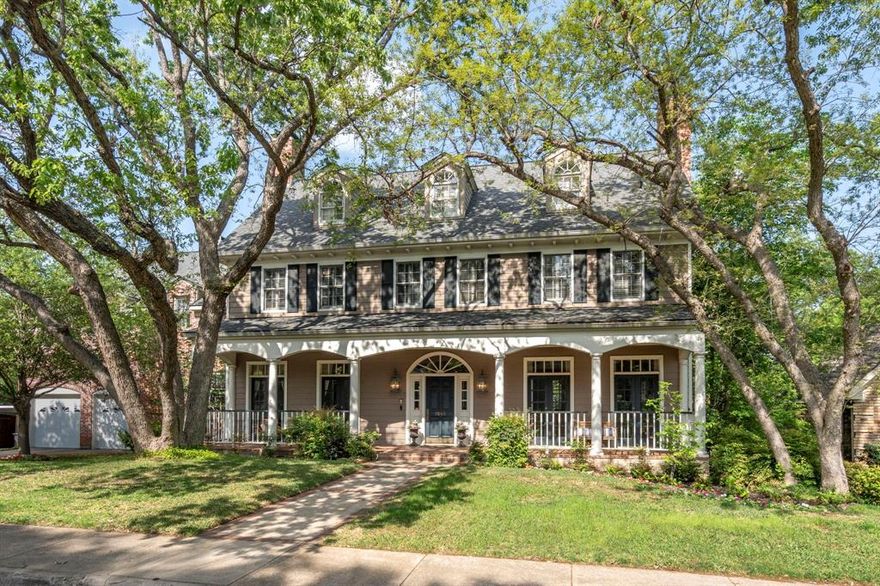 Absolutely stunning custom home in well-established Pebblecreek neighborhood of Lake Highlands! Situated on a .33 acre creek lot, this gorgeous home has it all. 4 bedrooms, 4 living areas, open floor plan, spacious rooms, amazing outdoor living spaces and so much more. The beautiful kitchen is appointed with custom cabinets, granite counters, a Sub Zero refrigerator, a double oven, a 5 burner gas cook top and a 10x3.5 center island. It opens to a spacious sunken family room that has a beautiful fireplace with a gas starter, tons of natural light and wonderful views of the picturesque backyard. The primary suite is one of a kind. It has a sitting area with a fireplace and also overlooks the backyard. It has a very large primary bathroom with 2 sinks, a vanity area, 2 walk-in closets, a Jacuzzi bathtub and a separate shower with 2 shower heads. The other upstairs bedrooms are also huge and have built-ins, ensuite bathrooms and walk-in closets. The backyard space is a dream. It features a 28x15 covered patio with a fireplace and a built-in grill. In addition, there is a separate 19x18 paved open patio space with the most serene water feature. There is also an area with artificial turf and a grass area. The backyard overlooks a wooded creek area with the most beautiful trees. A bonus is a third floor space that is not included in the square feet. This space has a dedicated HVAC system, plumbing and already has sheetrock. It just needs texture, paint and flooring and you would then have an additional 1526 square feet. This is a rare opportunity to own a well-built Jarrett Custom Home that feeds into award-winning and coveted Merriman Park Elementary. Make it yours today!