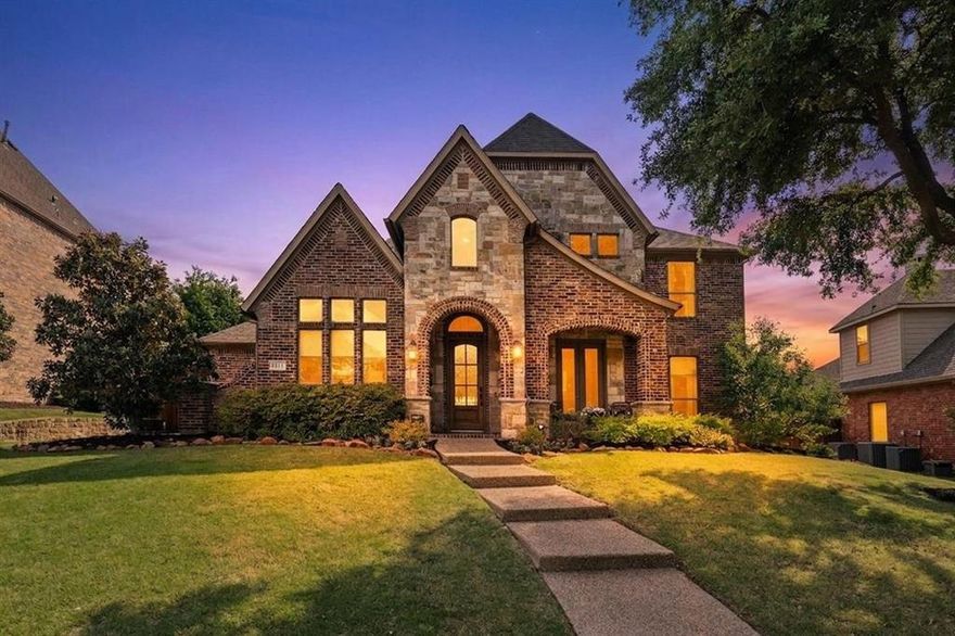 Welcome to this meticulously reimagined masterpiece! Nestled on a peaceful, highly coveted street, it is a rare opportunity to find such a tranquil setting that still offers easy access to everything you love. From the moment you step through the mahogany front door, the level of craftsmanship & attention to detail is immediately evident. This home has undergone an extensive transformation, featuring fresh paint on every wall & ceiling, complemented by brand-new designer fixtures & ceiling fans throughout. The main level is a showcase of modern organic elegance, thoughtfully designed with a home office, secondary bedroom & full bath, grounded by stunning White Oak wood floors that flow seamlessly into the main areas. The living room serves as a sophisticated gathering space, anchored by a new gas fireplace with premium limestone surround, flanked by custom-built cabinetry & shelving. At the heart of the home is the fully remodeled chef’s kitchen. This culinary dream features Taj Mahal Quartzite counters, massive new island with double sided built-in storage & custom cabinetry. The appliance package is top-tier, including Bosch fridge & dishwasher, alongside a professional-grade 6-burner gas cooktop & double oven. The primary suite offers a true sanctuary experience. The bathroom was taken down to the studs & rebuilt with marble flooring, Quartzite counters, modern standalone soaking tub & custom glass shower. All 4 full bathrooms have been similarly remodeled with new finishes. Even the transition to the second floor has been elevated with White Oak stairs & sleek custom railing, leading to an oversized gameroom & media room for ultimate entertainment. Step outside to a large, lush backyard designed for both relaxation and activity, featuring a massive cedar pergola installed in 2023, extended concrete patio & basketball pad, & new cedar fence installed in 2025. With new carpet upstairs & custom shades throughout the lower level, this home is truly move-in ready.