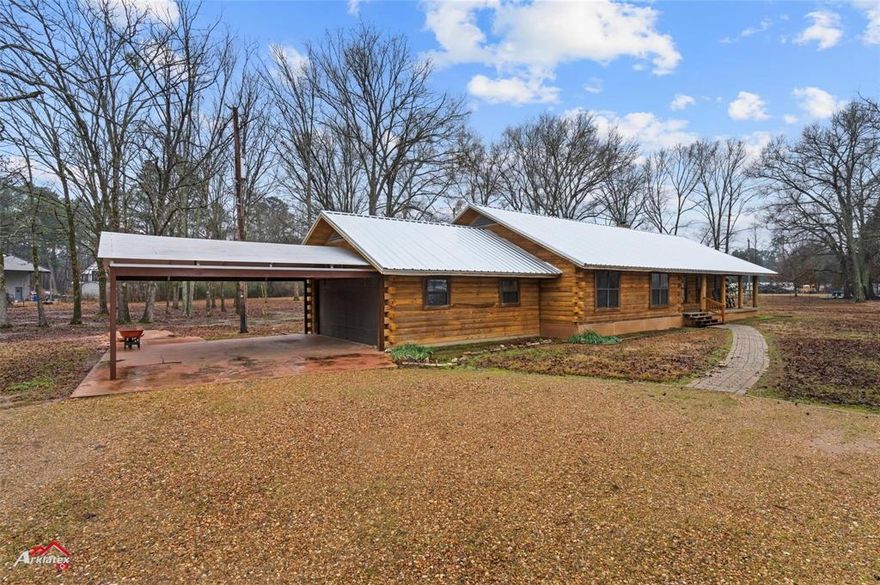 Seller says to present all reasonable offers on this one of a kind opportunity home! Live in one and have the family or rental for other ! This has a gated entrance on over 17 acres and 3 residences, metal barn or workshop and two open work sheds for care of equipment or Rvs, Toys.  Start with a wonderful Log home with sitting porch custom built in 1996 with a new roof, and woodlike floors that you'll love!  The open floor plan with stone fireplace opens to the island kitchen, has remote master, and two other king size bedrooms with a hall bath!  SECOND HOME built 2011 is a distant full home for rental or second family member with 2 full bedrooms, one bath, laundry, full kitchen!  Fabulous open plan with 2 car attached garage as well!  THIRD small log house with one large open area for living, dining and bedroom with sink, mini kitchen possibilities and full bath with stall shower!  Wait, there is a LARGE shop 1995 and TWO equipment barns. One could potentially be an RV or other equipment barn or cover.  This beautiful open property could be your perfect range for horses and cows, or you could just enjoy the peace and quiet!  The entire land is not cleared, but mostly heard ready. There is an abandoned wellhead on the back of the property that will not be removed. The seller has no information or contact information on it and was there before ownership.  No minerals are owned, so nothing can be transferred.  So many details, see pics and contact agent or your favorite realtor before its gone!  This is a rare find at an amazing price for all these benefits!