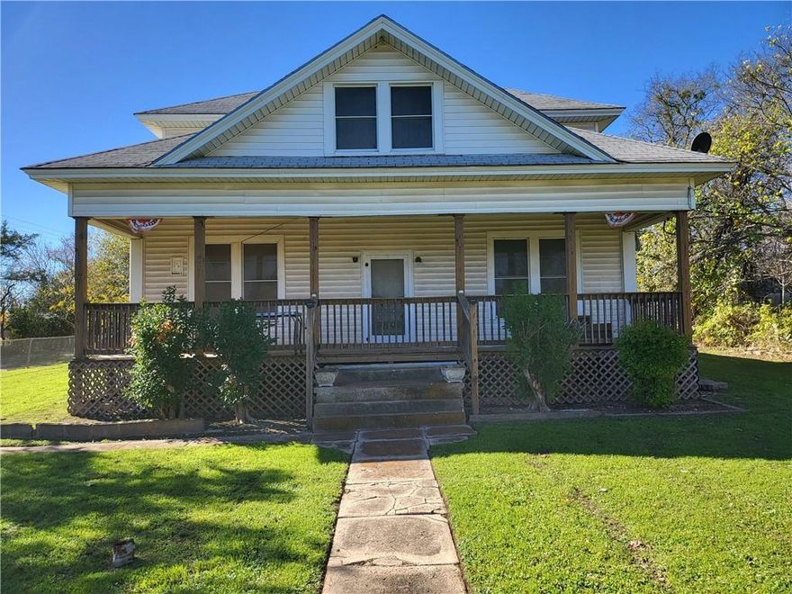 This is the fixer-upper you've been waiting for! A piece of Lorena's history, built in 1900, with some TLC, this would be an amazing property. Country living, within walking distance of the elementary, middle, and high schools. Don't miss these details: over 2,000 square feet, 2 living areas + a dining area, 2-story, 4 bedroom 1 bathroom, original hardwood floors and cabinets, rebuilt front porch, built-in display cabinet in dining, storage under staircase, tons of potential , shiplap detail. Open lot with tons of potential and mature, substantial trees. Also, there is a small storage shed in the back and fenced property. Note: Potential for second bathroom upstairs (plumbing in wall available).