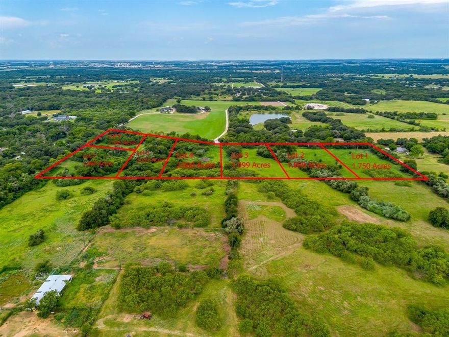 Beautiful property to build your home, no HOA, low tax rate, bring your horses and cows. Minimal restrictions, no mobile homes
You are able to purchase 2 meters per lot for City Water. Use 3016 County Road 805 Cleburne for GPS
