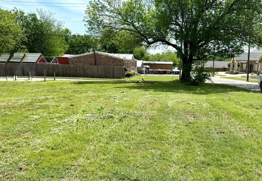 Check out this cleared corner lot in a super convenient city location with a beautiful mature tree on the front corner. This lot offers a great opportunity for building a home, rental, or investment property and is adjacent to another lot that is also available: MLS 20906982. 

The land is level, cleared, and easy to access with road frontage on two sides giving you flexibility for your build. City utilities are available at the street (buyer to verify).

Nice corner spot, great neighborhood feel, and ready for your ideas!

All information herein considered reliable but not guaranteed. Buyer to verify all information on this MLS sheet, flier or website including but not limited to schools, square footage, acres, taxes, easements, and minerals.