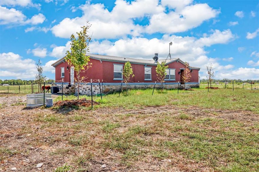 Escape to the tranquility of country living with this charming 3-bedroom, 2-bath home set on over 10 sprawling acres at 4000 FM 272, Celeste, TX. This rural retreat offers the perfect blend of privacy and space, featuring a cozy kitchen and inviting living room ideal for family gatherings. The expansive yard provides endless opportunities for outdoor fun and relaxation, Surrounded by scenic views and fresh air, this property is a rare find, offering the peace and quiet of rural life while still being conveniently accessible. Don't miss your chance to own this slice of Texas paradise!