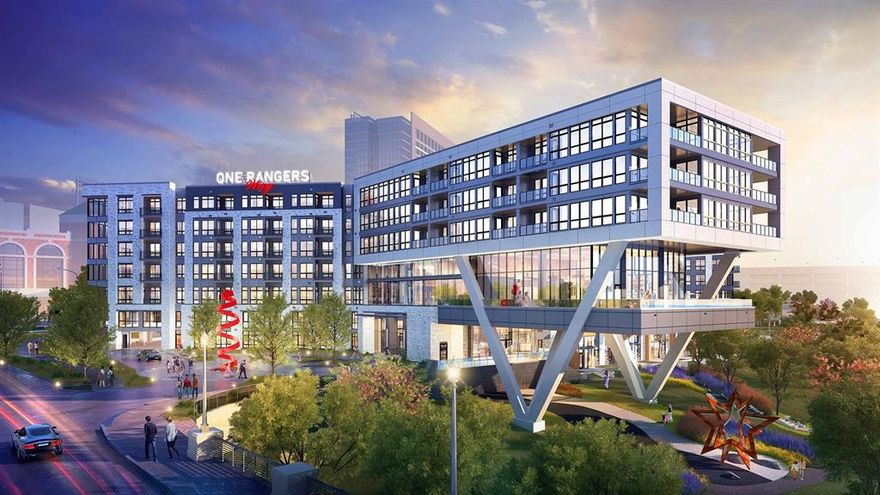 Experience luxury living in the heart of Arlington's vibrant Entertainment District. These one-of-a-kind apartments offer an unparalleled blend of sophistication and convenience, just moments from the ballpark, the Medal of Honor Museum, and an array of premier dining and entertainment options. Designed for the ultimate lifestyle, residents enjoy high-end amenities, including a resort-style pool with a swim-up bar, two full-size bars, a tranquil Zen garden, and a 24-hour concierge service. With a range of floor plans from stylish studios to spacious three-bedroom residences, there's a perfect home for every lifestyle. Multiple units are available from studio with one bath to 2 bedroom, 2.5 bath—don't miss the opportunity to elevate your living experience!