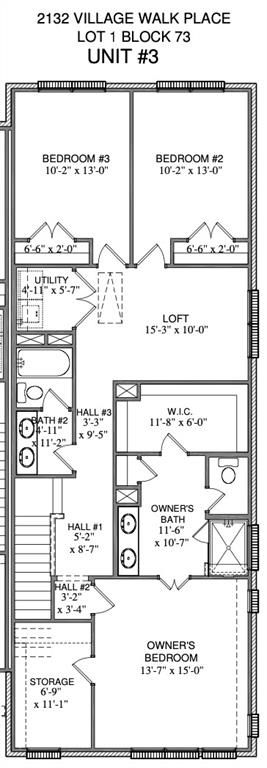 Photo 3 of 3 of 2132 Village Walk Place townhome