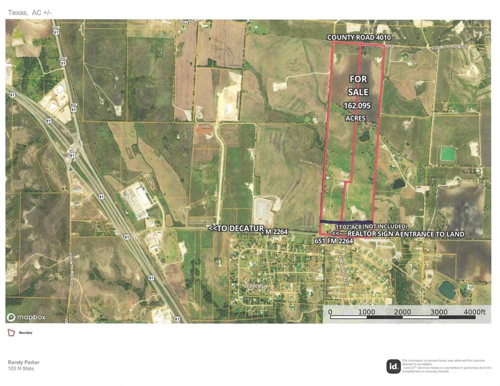 TBD County Road 4010 Road