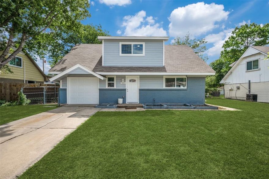 Don't miss this completed renovated opportunity within close distance to TWU's campus. This home offers an open-main floor for entertaining guests packed with plenty of natural light, a large eat-in kitchen with a new gas stove, stainless steel appliances, and plenty of storage. Guests have access to a main floor powder room off the kitchen. Private and spacious laundry room area with washer & dryer at the house. Upstairs includes three bedrooms and one full bathroom. Lease rate assumes 1+ yr lease. Emotional support or service animals only at owner approval. Applicants 18 and older must apply separately and pay application fee, $50 per application.