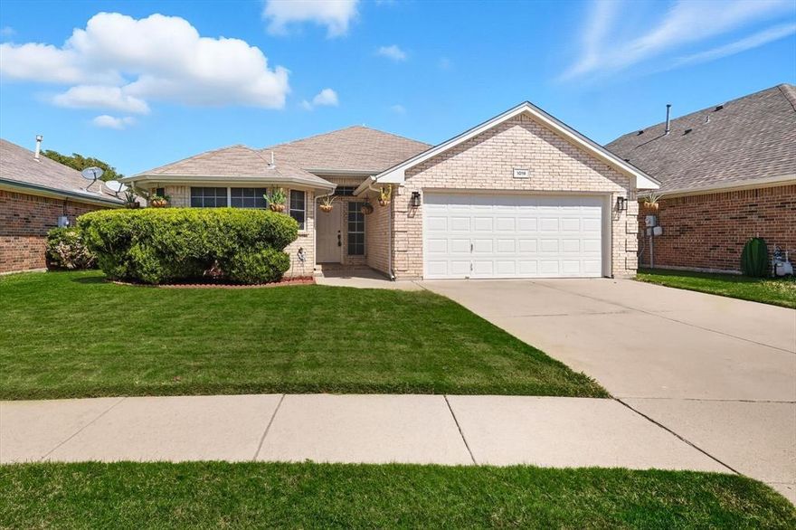 Recently Remodeled & Move-In Ready! This 3-bedroom, 2-bath home shines with modern upgrades and thoughtful details throughout. Inside you’ll find fresh paint, brand-new carpet, stylish new light fixtures, and durable LVP flooring in the living room. The kitchen is the heart of the home and has been completely updated with quartz countertops, a deep modern sink with a sleek faucet, new microwave and dishwasher, and plenty of prep space. Its open flow into the dining and living areas make it perfect for entertaining, and guests will love the warm and inviting feel.

The floor plan is both functional and private, with the bedrooms separated from the main living areas. Large windows fill the home with natural light, and the cozy fireplace offers a peaceful spot to relax at the end of the day. The spacious bedrooms provide plenty of comfort and flexibility for family, guests, or a home office.

Step outside and enjoy excellent curb appeal with freshly painted trim, plus a backyard retreat featuring a pergola and mature bamboo swaying in the breeze. Recent upgrades add peace of mind, including resealed windows, a whole-home surge protector, prewired security system, and a double-spring garage door for durability. With only two owners, this home has been lovingly maintained and is truly move-in ready.

Nestled in a quiet, family-oriented neighborhood with a park just down the street, you’ll also love being minutes from shopping, dining, and entertainment. This home truly combines style, comfort, and convenience-don’t miss your chance to call this beautiful home yours!