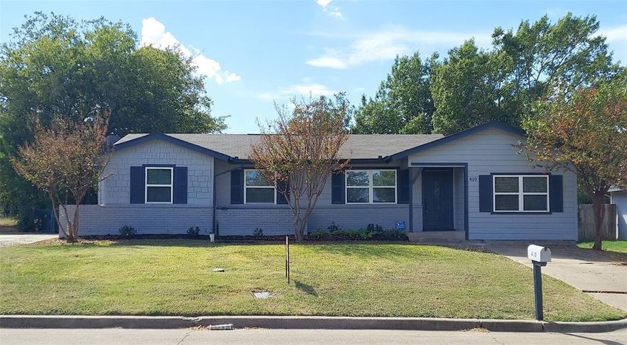 Seller Finance Only! Beautifully updated and move-in ready, this spacious home offers modern finishes, flexible living space, and a large backyard in a convenient Mansfield location located near a large park, school, shopping, and Highway 287.

Completely renovated in 2022, the home features new windows, appliances, flooring, remodeled bathrooms, granite countertops, LED lighting throughout, foundation repair with transferable warranty, sewer replacement, and a tankless water heater. The HVAC was replaced in 2023 and the roof was replaced in 2024, new insulation in 2026.

A second oversized living-dining area offers excellent flexibility and can easily serve as a 4th bedroom with a walk-in closet. Outside, enjoy a huge backyard with access from a second driveway along the side of the house and a large shed with electricity.

No Bank Qualification! Owner financing available with 10% down plus closing costs. Payments: PITI $2549 with homestead exemption. ITIN okay. Buyer must provide verifiable income, non-expired ID, 12 months of bank statements, proof of down payment, and verifiable rental or housing payment history.