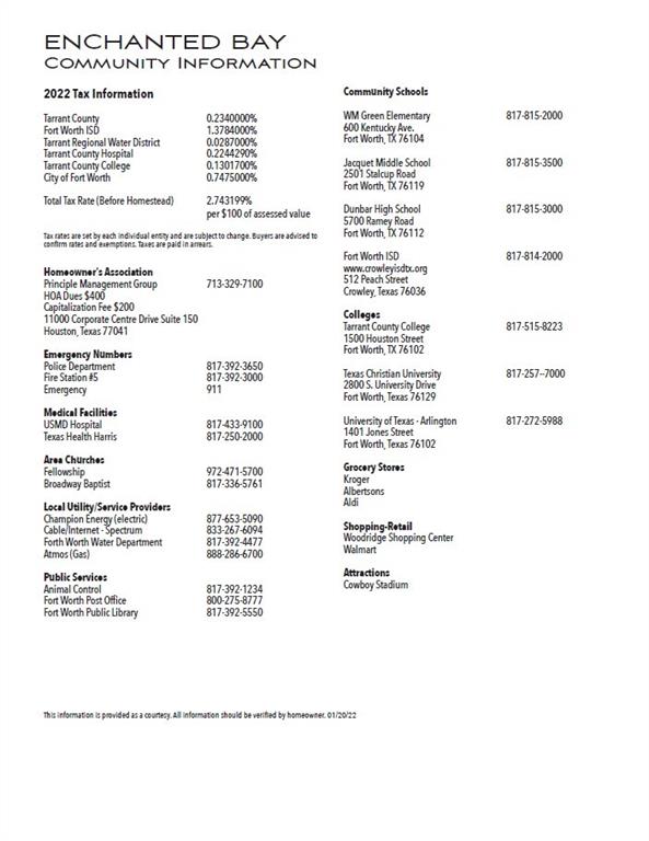 Enchanted Bay - Residential
