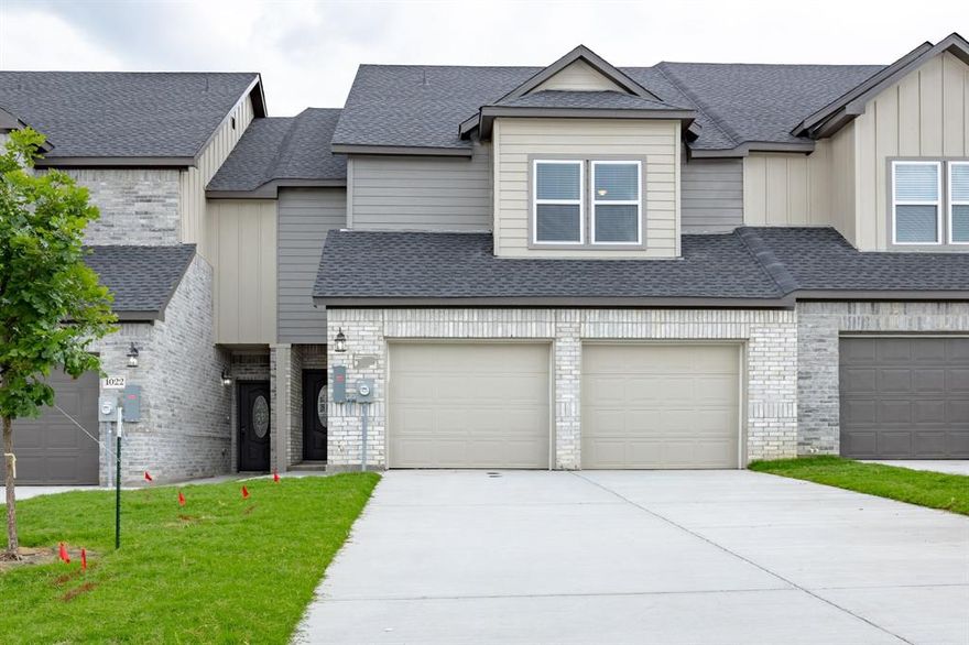 **MOVE IN SPECIALS** Brand New-Never lived in 2-Story Townhouse featuring3 Bedrooms, and 2.5 Baths! Minutes from the the Lake and Hwy 78, and within close proximity to many retail centers! 1st level features generously sized living room, kitchen, + half bathroom making it perfect for the guests, and private fenced backyard with covered patio. Above you will find the game room, primary suite as well as two additional bedrooms. ALL units feature Electric stainless steel appliances, Fridge included, Luxury wood like Vinyl plank throughout the house, carpeted stairs, 2 car front facing garage, as well as an ample space for parking on the driveway! All Townhouses are equipped with smart home features such as- Smart doorbell, Wireless garage openers, smart thermostat. ADT security and Exterior & Interior lawn care are included for $100 a month. ACT FAST! These will not last! Multiple units available featuring a variety of different floor-plans! Contact us today for a showing!