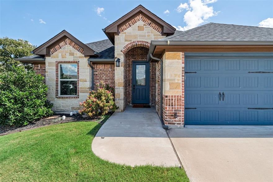 Price improvement! 
Welcome home to 229 Jacinth Lane, where comfort, charm, and everyday convenience meet in the heart of Granbury. This thoughtfully designed single-story sits on an oversized lot with a brand-new roof (July 2025) and offers plenty of space to spread out and make your own. This beautiful home offers incredible value for its size, updates, and location. ***** This home comes complete with the stainless-steel refrigerator as well as the newer washer and dryer all included with the sale! ****

Inside, you’ll find an inviting open layout filled with natural light, a spacious living room, and a kitchen made for connection, complete with granite countertops, a large island, and plenty of cabinet space. The bonus room off the primary suite is currently used as a peaceful yoga studio, but it could easily serve as a home office, nursery, or creative retreat, whatever fits your lifestyle!

Step outside to one of the largest yards in the neighborhood, ideal for backyard barbecues, playtime, or simply relaxing under wide Texas skies. Located in peaceful Gemstone Estates, just minutes from schools, shopping, and beautiful Lake Granbury, this home offers the best mix of comfort, location, and value.