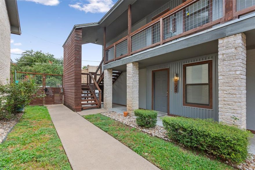 Stylishly designed for the modern pleasure-seeker, this 2-bedroom, 2-bath condominium offers the perfect blend of urban sophistication and comfort. The interior exudes a cool, calm, and contemporary vibe with a youthful edge, enhanced by a functionally designed open floor plan ideal for both everyday living and entertaining. Recently remodeled this home showcases beautiful granite countertops, new kitchen appliances, updated flooring, fresh paint, and modern lighting throughout. The spacious bedrooms provide plenty of comfort, while the primary suite features a luxurious walk-in tiled shower — the perfect retreat after a long day. Located in a gated community just minutes from Baylor University, residents enjoy both convenience and peace of mind. The central location allows you to take full advantage of everything Downtown Waco has to offer — from visiting the Silos and exploring the Cameron Park Zoo to catching a show at the Historic Waco Hippodrome or enjoying local dining and shopping. With easy highway access and proximity to Baylor, this newly updated condo offers modern living at its finest in the heart of the city.