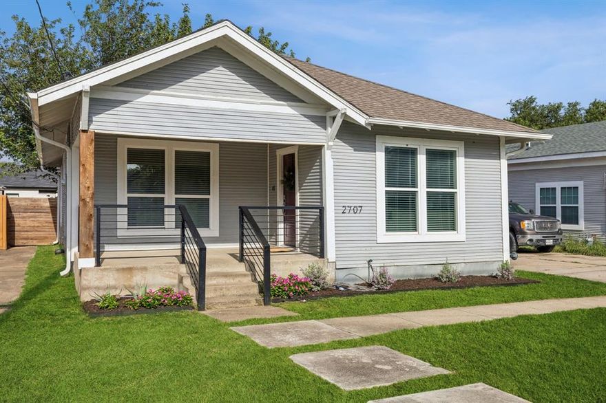 ***UP TO 10,000 CREDIT TO BUYER CLOSING COSTS when using seller's preferred lender!! Welcome to Your Newly Renovated Home in Dallas! This charming 3-bedroom, 1-bathroom single-story home offers the perfect blend of comfort and modern upgrades. Freshly renovated from top to bottom, it’s move-in ready and ideal for first-time buyers, investors, or anyone seeking a cozy retreat in the city. Step inside to find a bright and inviting floor plan with stylish finishes throughout. The updated kitchen features sleek cabinetry, modern countertops, and plenty of space for preparing meals. The renovated bathroom boasts fresh tile and fixtures, giving it a clean, contemporary feel. Outside, enjoy the convenience of a spacious yard that’s perfect for outdoor gatherings, gardening, or simply relaxing in the Texas sunshine. Located just minutes from downtown Dallas, Trinity Groves, and major highways, this home provides quick access to shopping, dining, and entertainment.