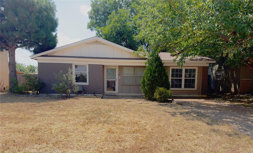 Description: Welcome to this nice 4-bedroom, 2-bathroom home conveniently located near shopping areas. This property was beautifully remodeled in 2022, featuring fresh paint throughout, updated kitchen cabinets, renovated bathroom, and a new AC installed that year. Additionally, a new water heater  installed 2025. Make this well maintained property your new home today!