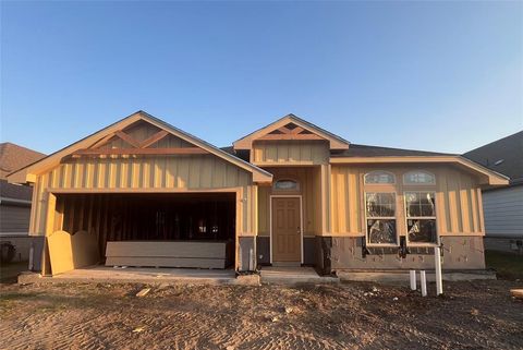 A home in Cleburne