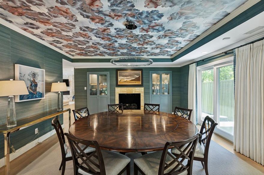 Welcome to this beautiful Preston Hollow home on one of the most coveted, tree lined streets. Taken down to the studs and rebuilt to perfection, this updated transitional home boasts 6 bedrooms, including primary suites on the 1st & 2nd floors, providing flexibility and luxury for any family configuration. Thoughtfully designed, the downstairs open-concept floorplan offers a great flow and practical living space. Kitchen features sleek Calacatta Gold marble countertops, SS appliances, gas range, & walk-in pantry. The downstairs in-law suite provides privacy and convenience w separate laundry area, entryway, & covered outdoor space.  An oversized primary suite w private living area, en-suite bath complete w soaker tub, separate vanities, & his & hers closets. Screened-in porch provides a seamless indoor-outdoor living experience which leads to expansive turfed yard. Blending modern amenities and attention to every detail, don't miss the chance to make this extraordinary home yours.