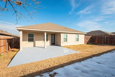 A home in Aubrey